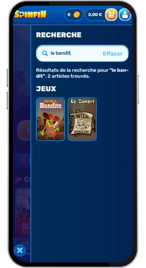 Recherche de Le Bandit dans le lobby
