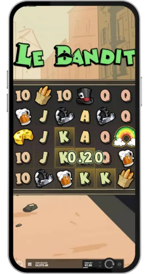 Rozgrywka w Le Bandit Slot