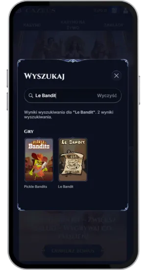 Szukaj gry Le Bandit w lobby