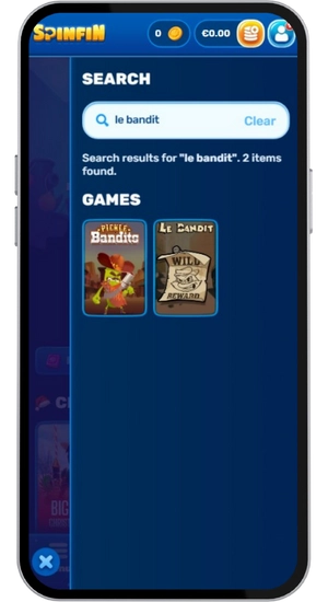 Search for Le Bandit in lobby